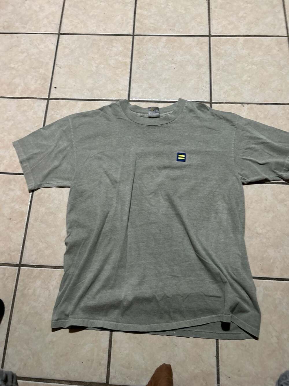 Vintage Anvil Authentic Pigment 90s Human Rights Campaign Logo T-Shirt XL